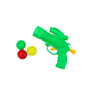 WBU2346 PISTOLA LANCA BOLA MIRA CERTA 03 BOLAS WELLMIX