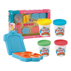 8199 DIVER MASSA KIT CAFE DA MANHA - MASSA DE MODELAR C/ACESSORIOS