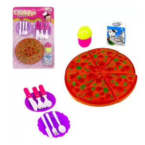 WB5805 BRINCANDO DE PIZZA 17 PECAS