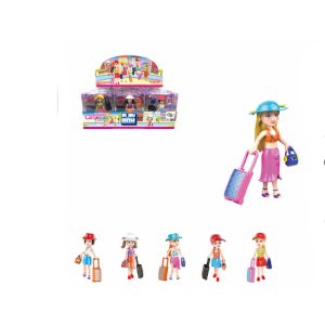 WB11923 BONECA DE MONTAR FASHION GIRLS PLAY WELKIDS