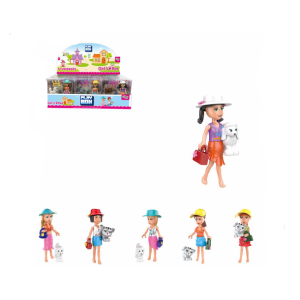 WB11926 BONECA DE MONTAR GIRLS PET