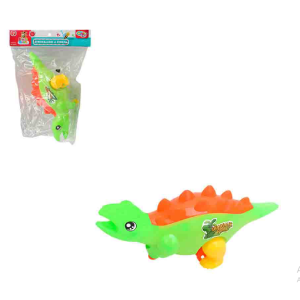 WB11750 DINOSSAURO A CORDA COM LUZ BABY ESTEGOSSAURO SRT COR