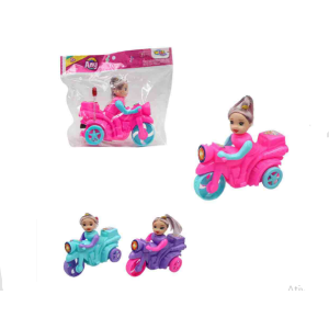 WB11736 BONECA COM MOTINHA A CORDA WELLKIDS