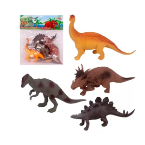 WBU1115 KIT ANIMAIS DINOSSAURO 04 PCS WELLKIDS