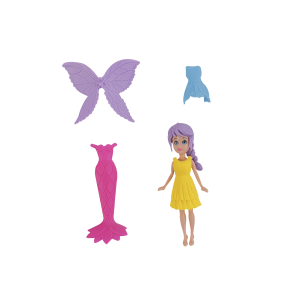 PI4091 – BONECA FASHION FADINHA SEREIA