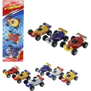  WB5259 CARRO A FRICCAO F1 3 PCS WELLKIDS
