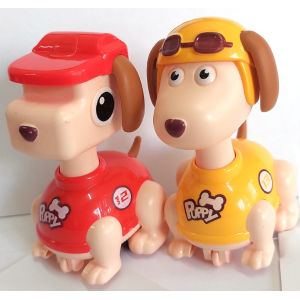 HY-611 BRINQ DE PLASTICO A FRICCAO CACHORRO