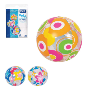 WB67202 BOLA INFLAVEL DE PRAIA COLOR