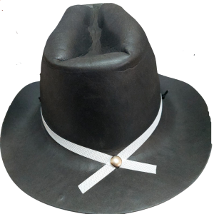 51 CHAPEU COWBOY ADULTO PRETO EM EVA RIPLAS