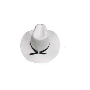 51 CHAPEU COWBOY ADULTO BRANCO EM EVA RIPLAS