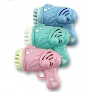 TOP-358 BRINQUEDO PISTOLA LANCA BOLHA