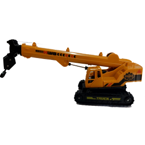 TOP-2576 BRINQUEDO GUINDASTE, DE PLASTICO PVC, C/ MOTOR A FRICCAO