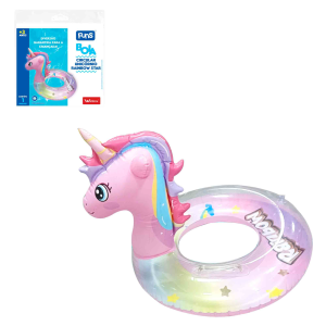 WX21687 BOIA INFLAVEL CIRCULAR UNICORNIO RAINBOW STAR 