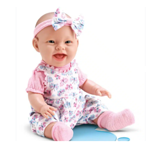 924 BONECA BABY REBORN PREMIUM FAZ XIXI
