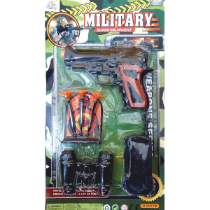 TK-AB5654 BRINQUEDO PISTOLA LANCA PROJETEIS DE PLASTICO PVC