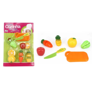 WB5791 CREC CREC FRUTINHAS NO BLISTER 12 PECAS WELLKIDS