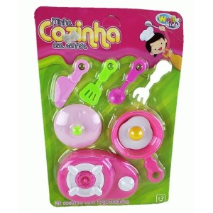 WB5823 KIT COZINHA COM FOGAO 8 PECAS